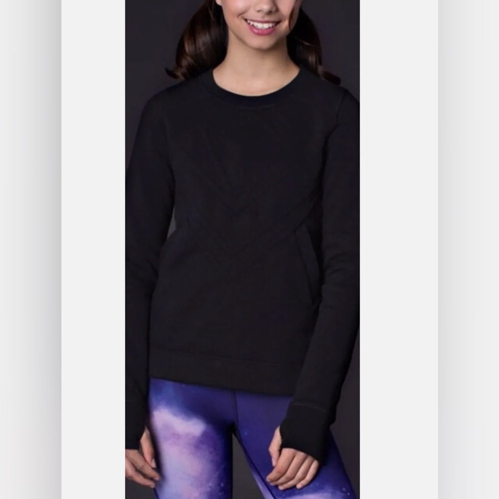 IVIVVA BY LULULEMON | black moon gem crewneck  14